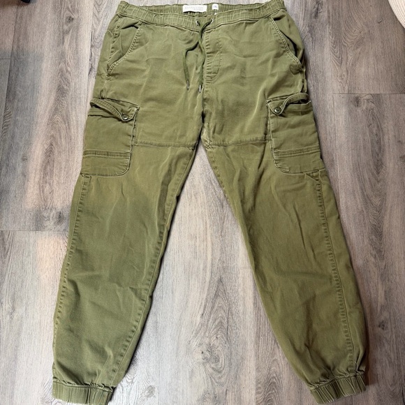 Evolution In Design Pants Mens 2XL 42x29 Green Cargo Jogger Tactical READ - Picture 1 of 13